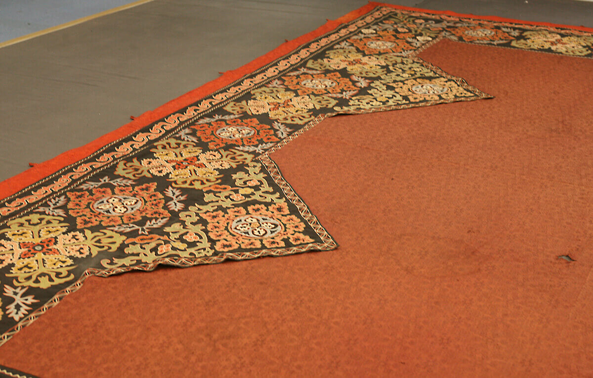 Antique Uzbekistan Textile n°:30879190